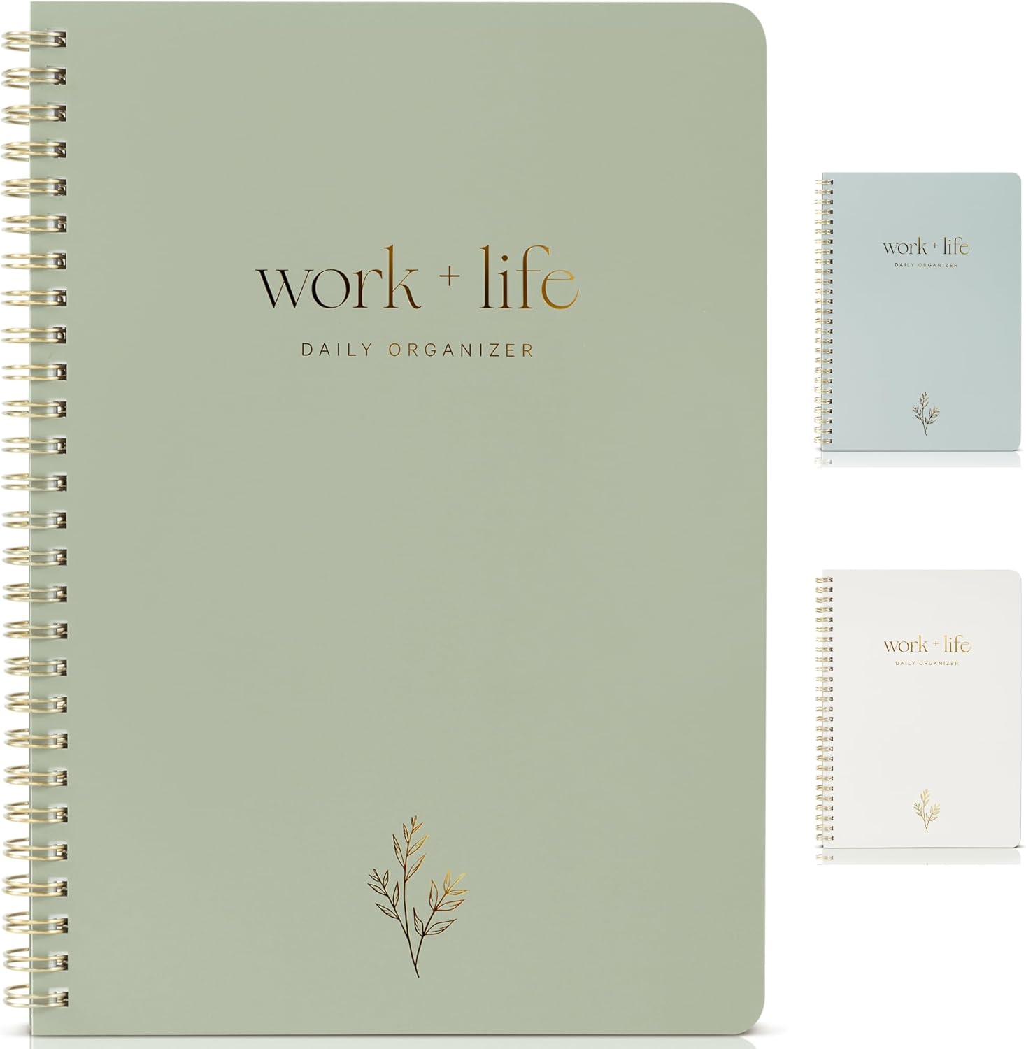 Undated Daily Planner and To-Do List Notebook