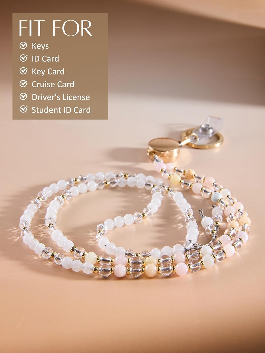 Retractable Lanyards for ID Badges and Keys