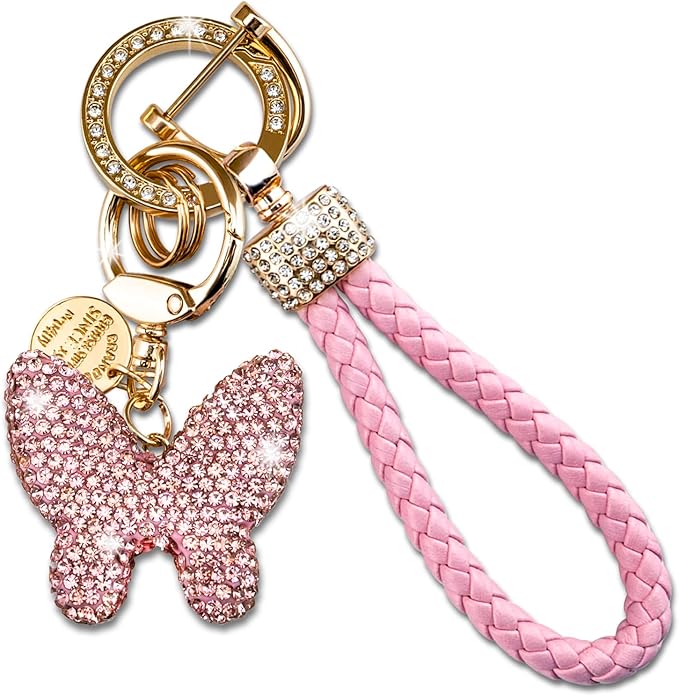 Wristlet Bling Keychain