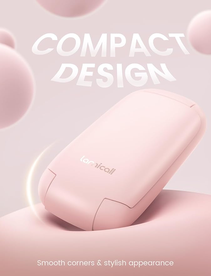 Pink Foldable Headphone Stand