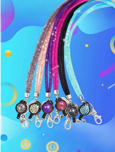 Sparkly Rhinestone Lanyard