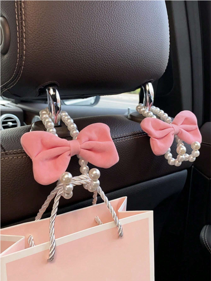 Multifunctional Car Seat Back Hook, Car Interior Organizer for Hanging Bags, Purses & Groceries