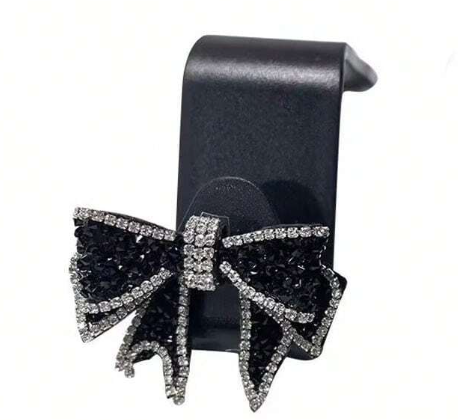 2PCS Bowknot Car Seat Back Hook Hangers